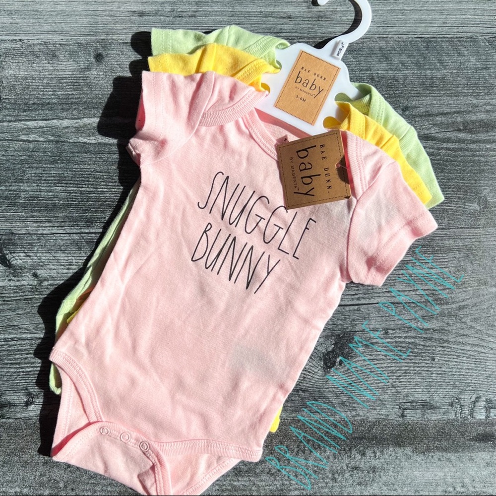 Rae Dunn Baby Onesies